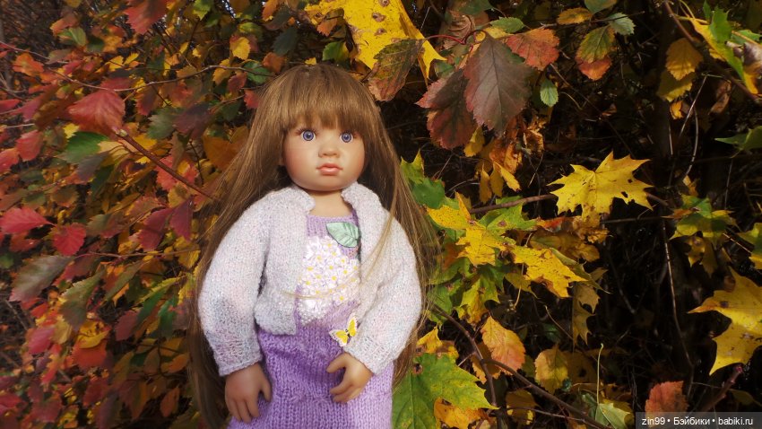 Девочка и Осень 2020 — Куклы Kidz'n'Cats (Соня Хартман): шарнирные 46 см
