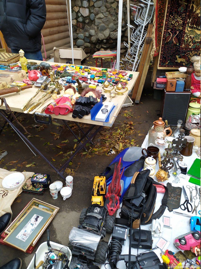 Прогулка по Блошиному рынку и мои приобретения