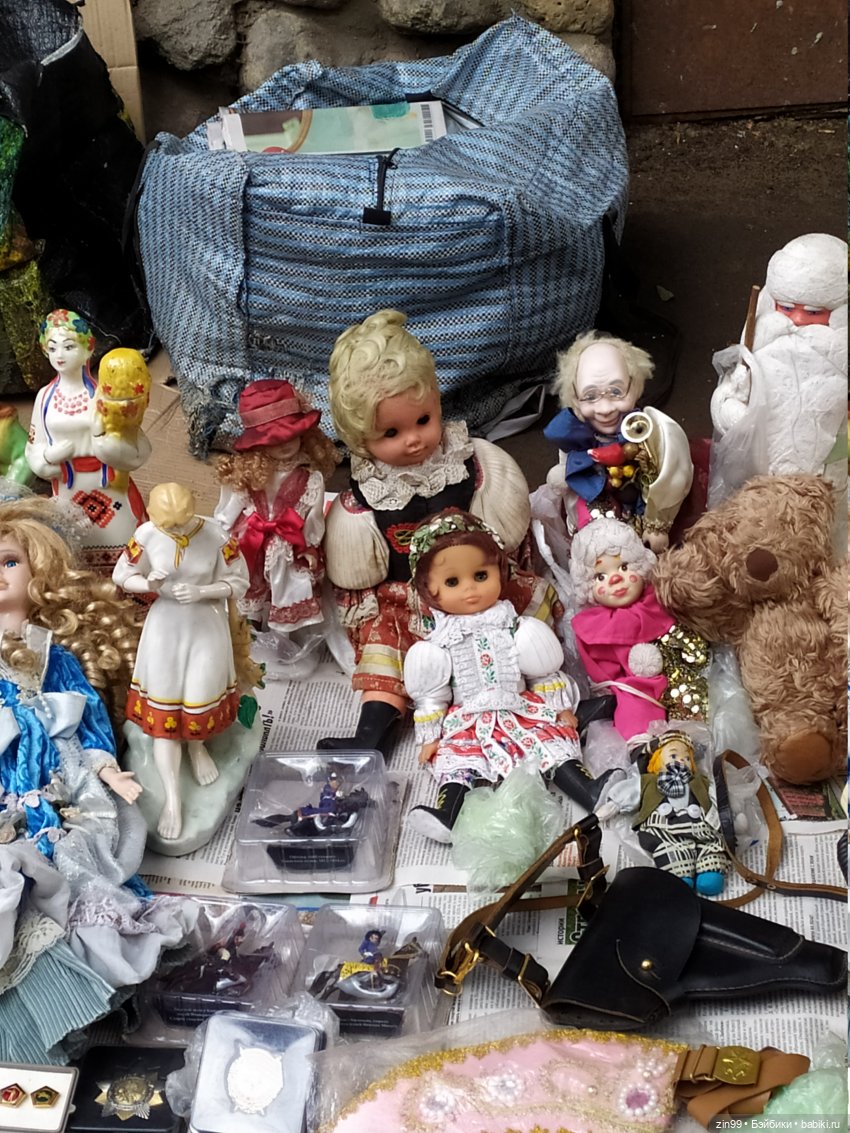 Прогулка по Блошиному рынку и мои приобретения