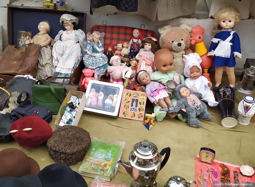 Прогулка по Блошиному рынку и мои приобретения