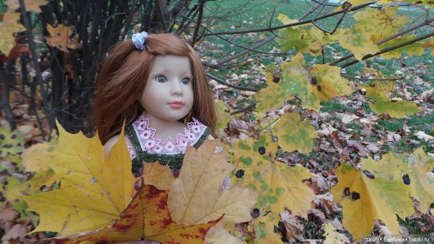 Осень в парке и в моем районе с куклами Kidz'n'Cats