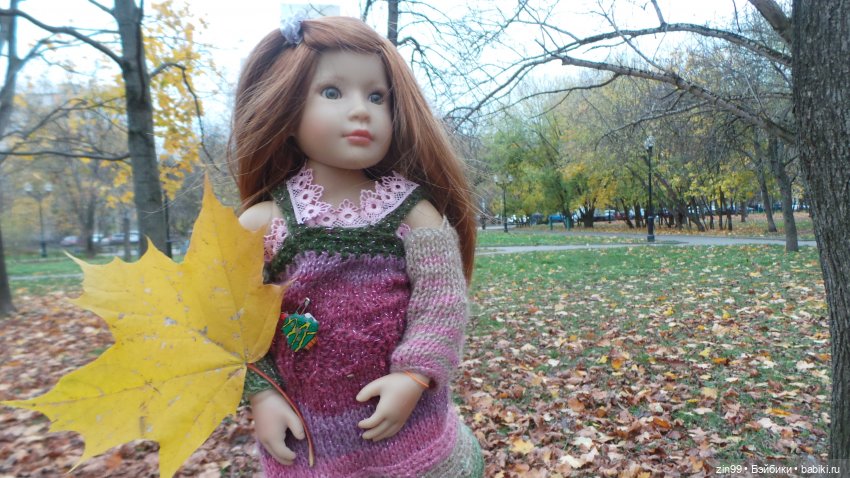 Осень в парке и в моем районе с куклами Kidz'n'Cats