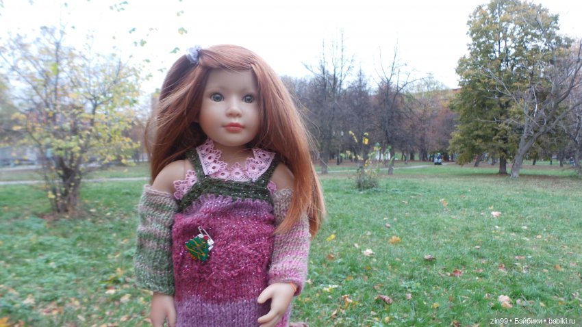 Осень в парке и в моем районе с куклами Kidz'n'Cats