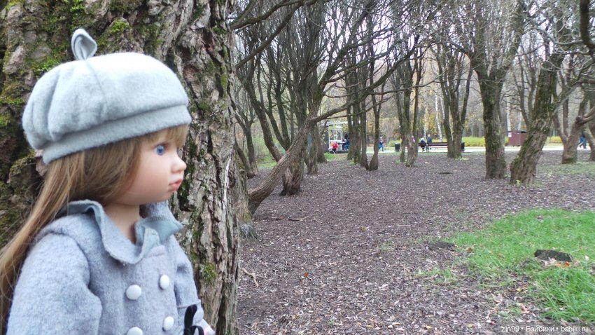 Осень в парке и в моем районе с куклами Kidz'n'Cats