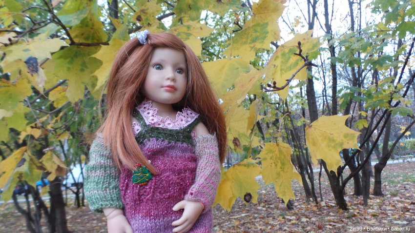 Осень в парке и в моем районе с куклами Kidz'n'Cats