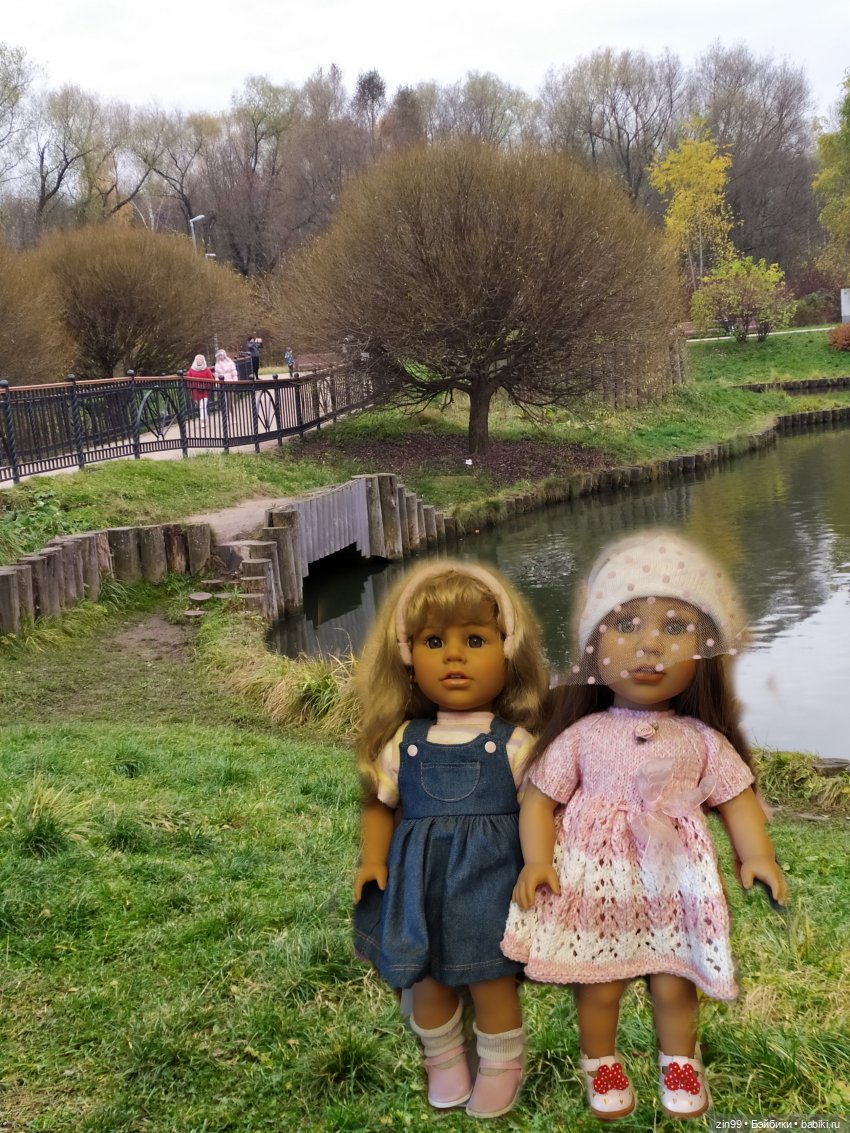 Терлецкие пруды, прогулка красивых девочек