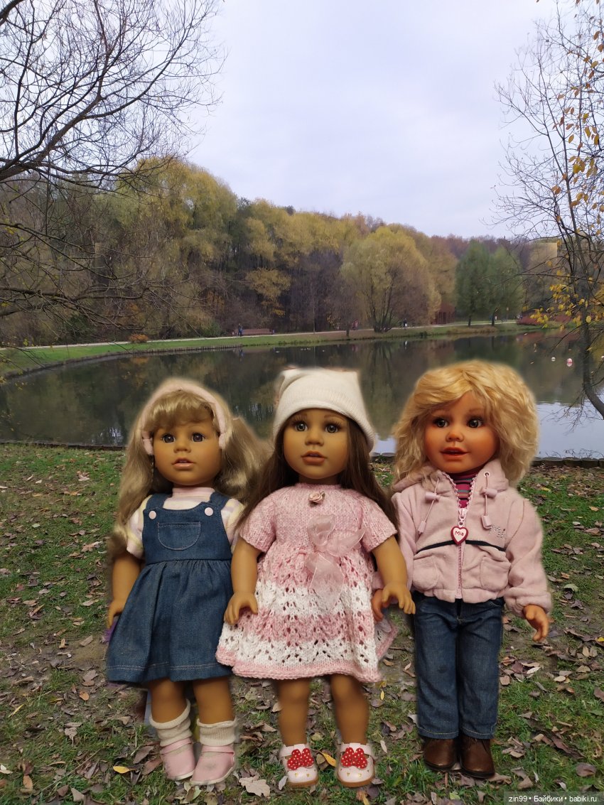 Терлецкие пруды, прогулка красивых девочек