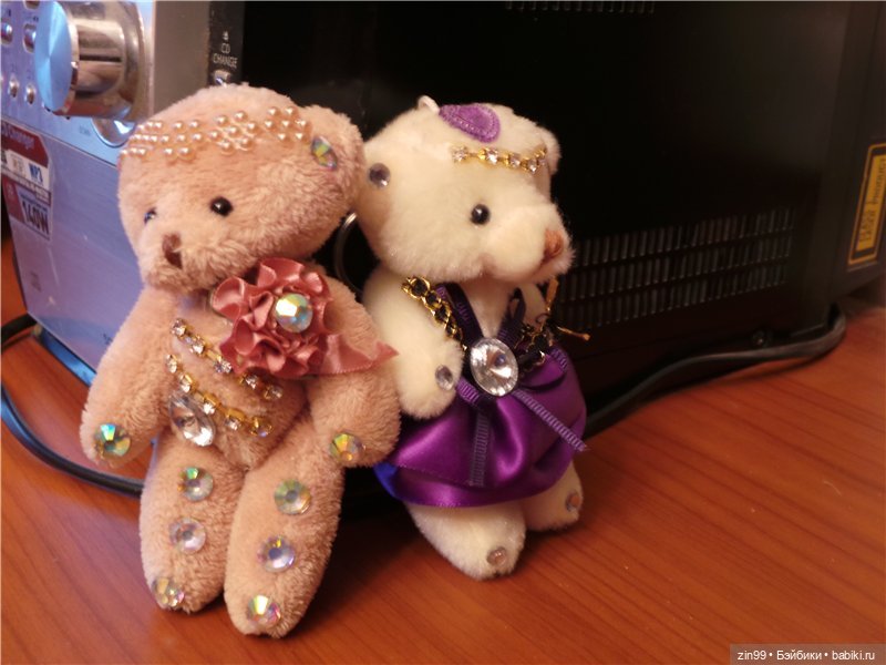 Вечные спутники кукол, кто? да конечно Мишки Тедди (фото 9)