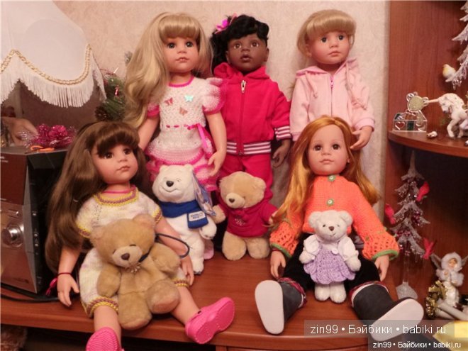 Вечные спутники кукол, кто? да конечно Мишки Тедди