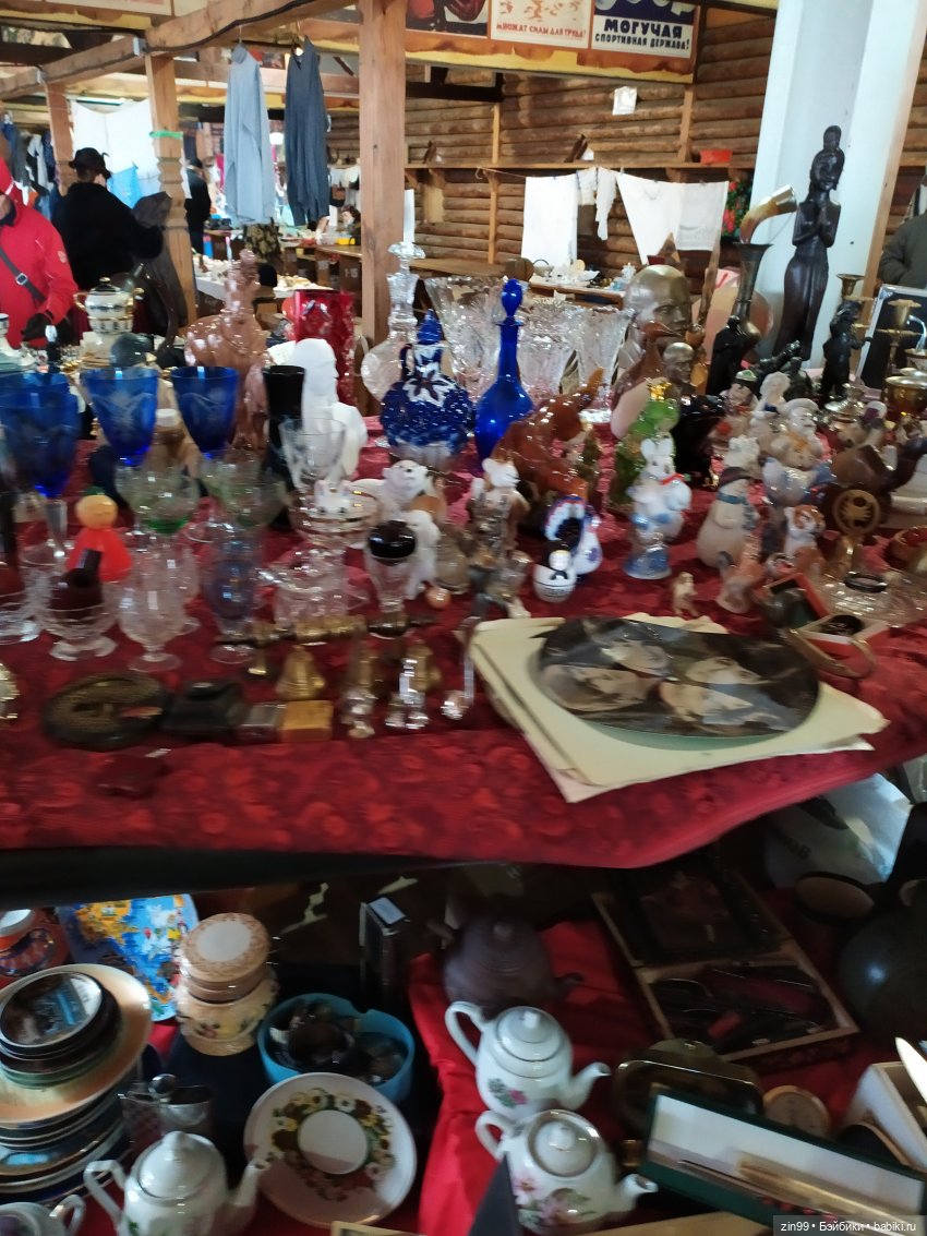 Прогулка на Вернисаж и небольшой улов