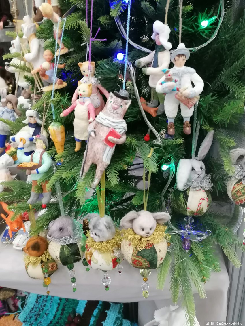 Предновогодний блошиный рынок на Тишинке