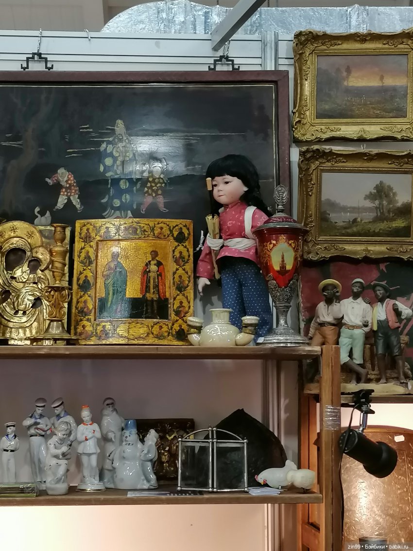 Предновогодний блошиный рынок на Тишинке