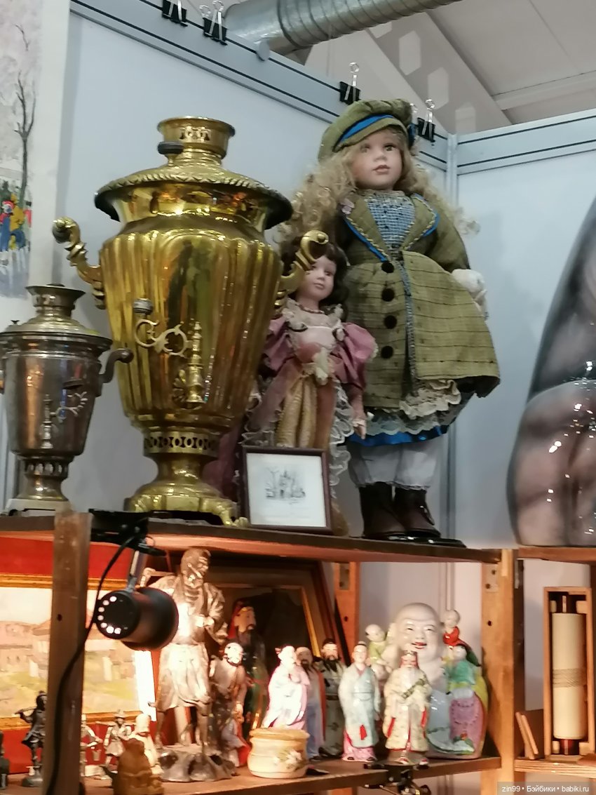 Предновогодний блошиный рынок на Тишинке