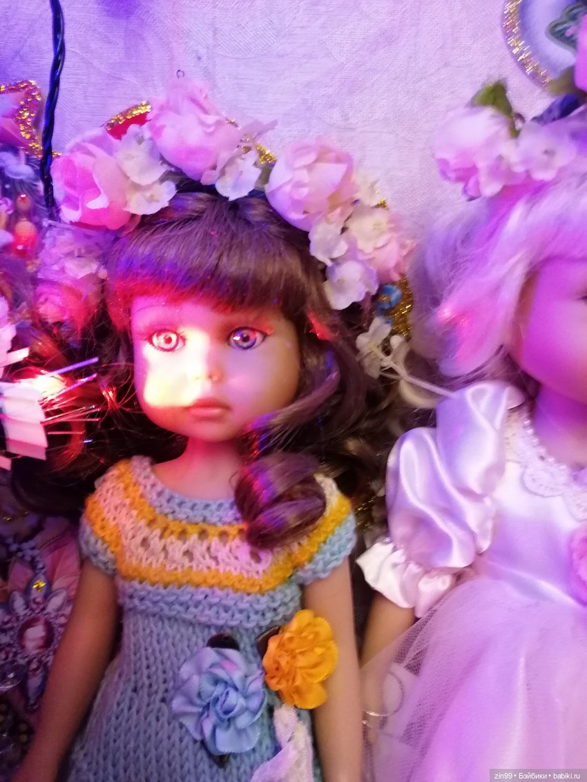 В преддверии Нового года, кукла от Линды Рик, новенькая