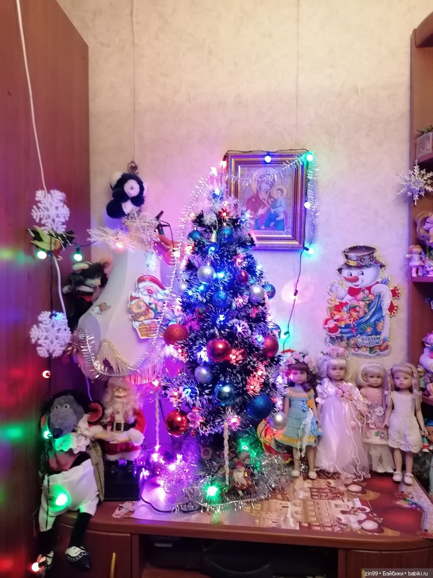 В преддверии Нового года, кукла от Линды Рик, новенькая