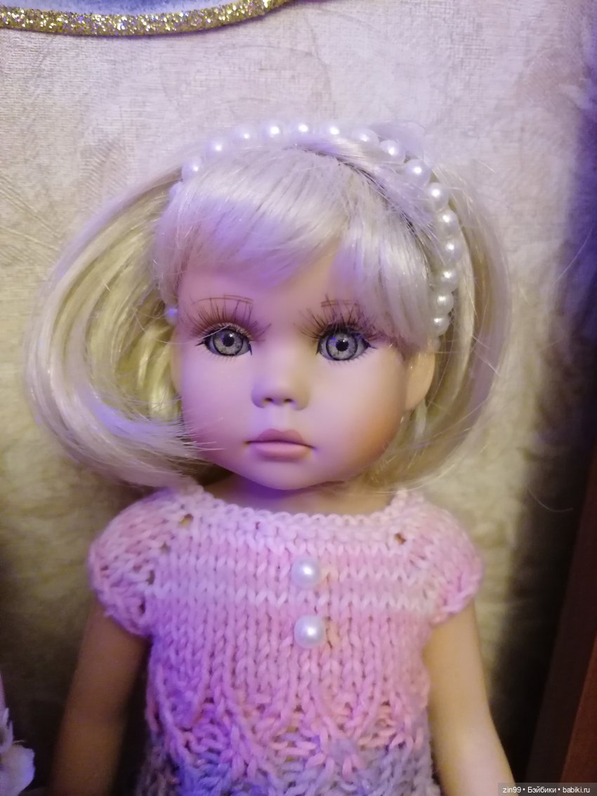 В преддверии Нового года, кукла от Линды Рик, новенькая