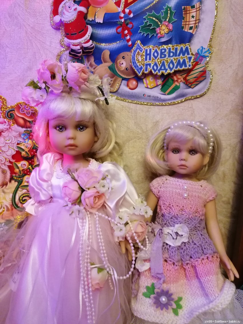В преддверии Нового года, кукла от Линды Рик, новенькая (фото 6)
