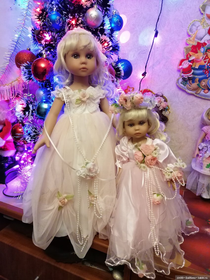 В преддверии Нового года, кукла от Линды Рик, новенькая