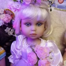 В преддверии Нового года, кукла от Линды Рик, новенькая