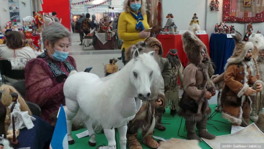 Выставка в Гостином дворе "Искусство куклы", с 19 по 22 февраля 2021 года. Часть 2