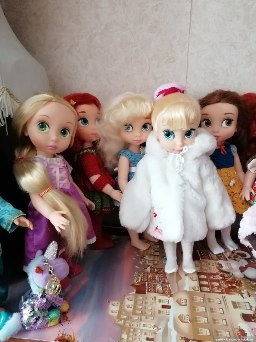 Зимний день в парке с куклами от Дисней Аниматорс (фото 2)