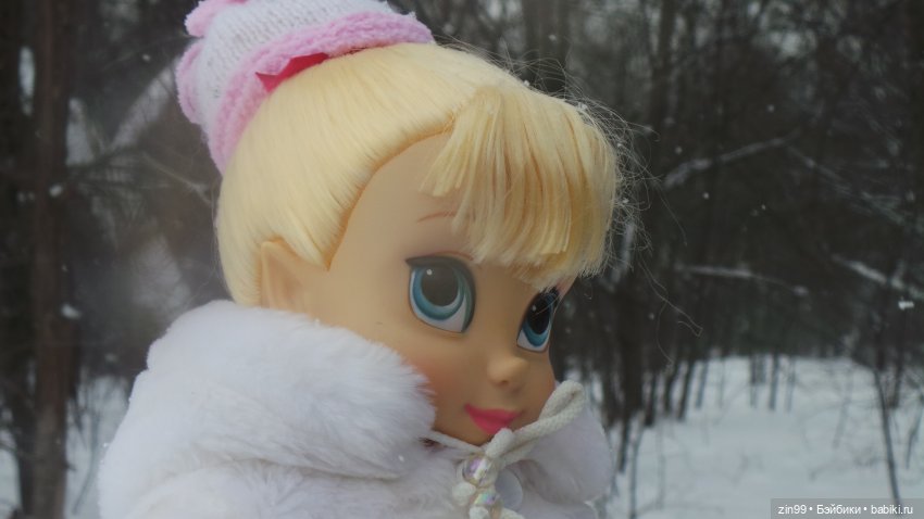 Зимний день в парке с куклами от Дисней Аниматорс (фото 10)