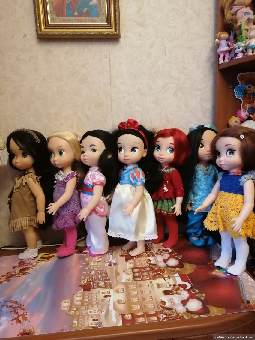 Дисней Аниматорс все приехали или чудесные волосы