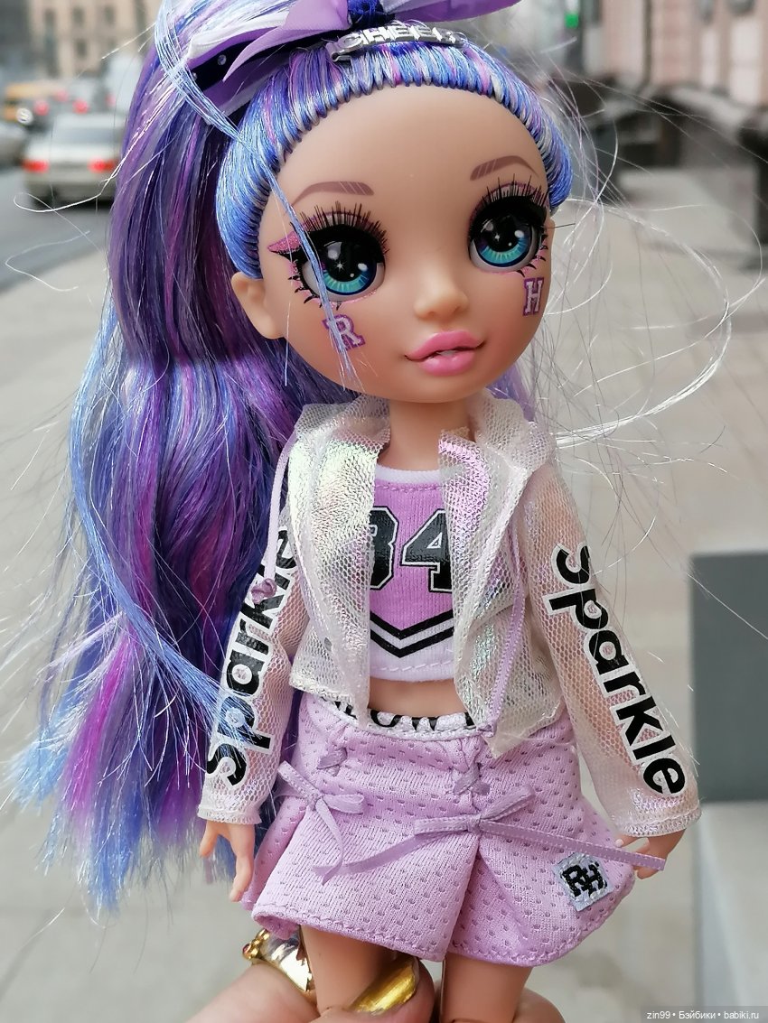 Виолетт и Джоули гуляют! Куклы Reinbow (фото 6)