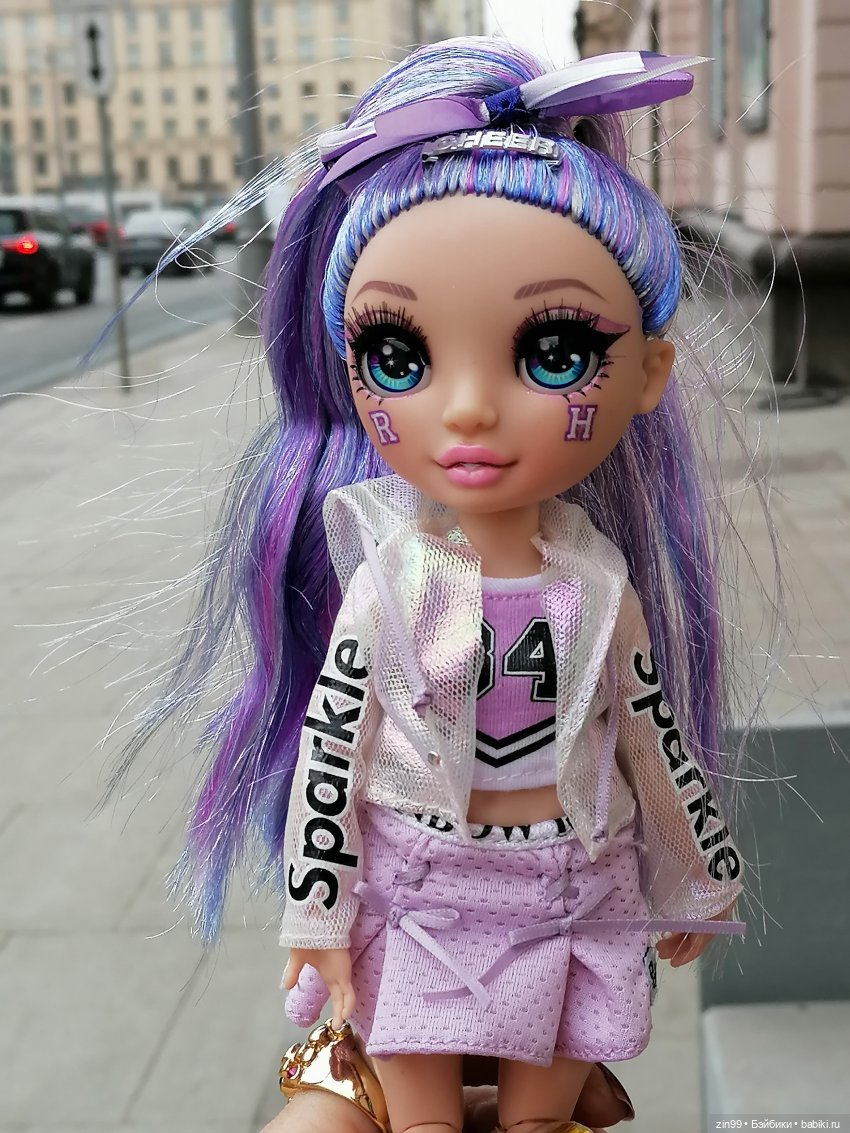 Виолетт и Джоули гуляют! Куклы Reinbow (фото 7)