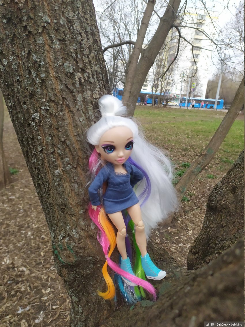 Виолетт и Джоули гуляют! Куклы Reinbow