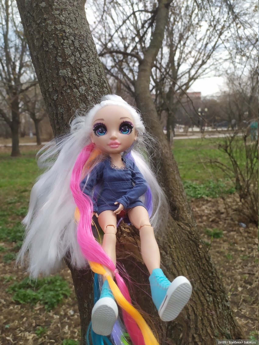 Виолетт и Джоули гуляют! Куклы Reinbow
