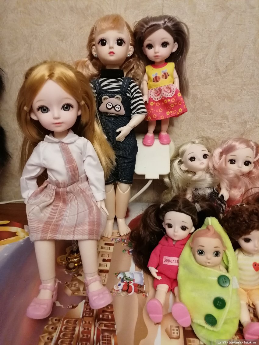 Баболики 30 см и 16 см, их так много, или много не бывает