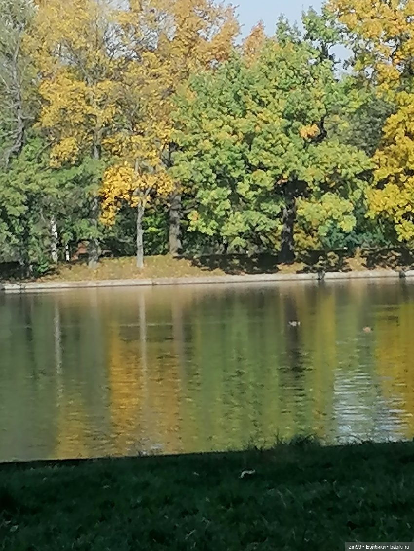 Осень золотая в октябре, в парках Москвы