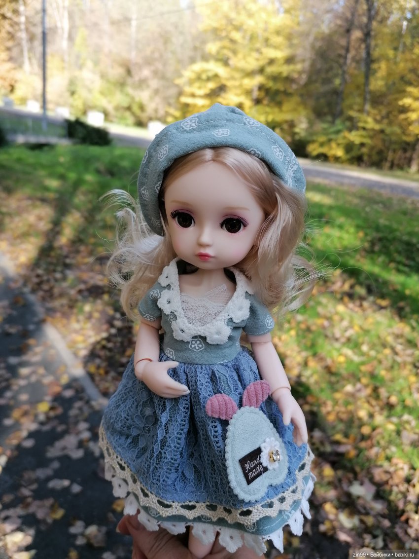 Осень в парке — Куклы Baboliy (Баболи (фото 4)