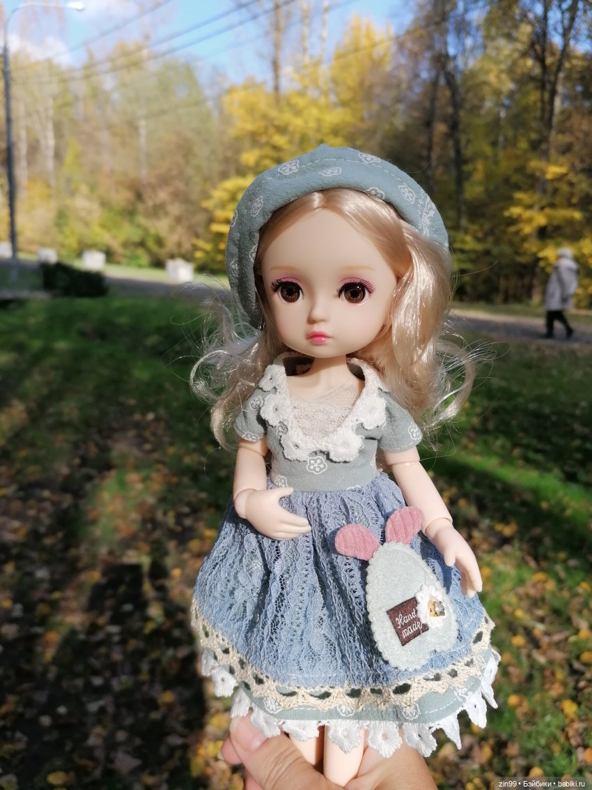 Осень в парке — Куклы Baboliy (Баболи (фото 6)