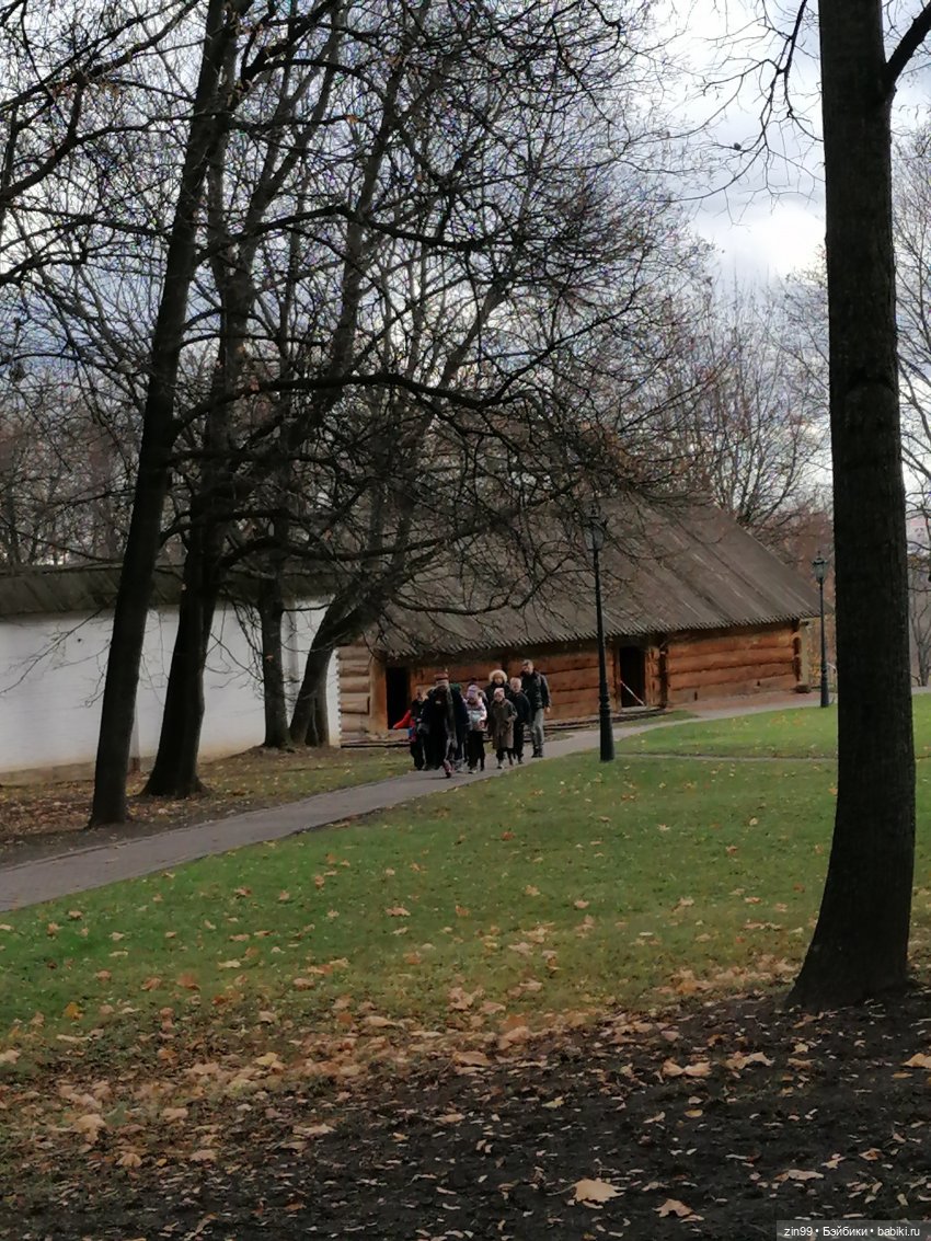 Октябрь в парке в Коломенском