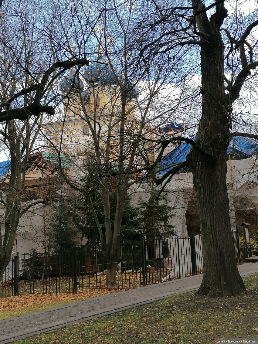 Октябрь в парке в Коломенском