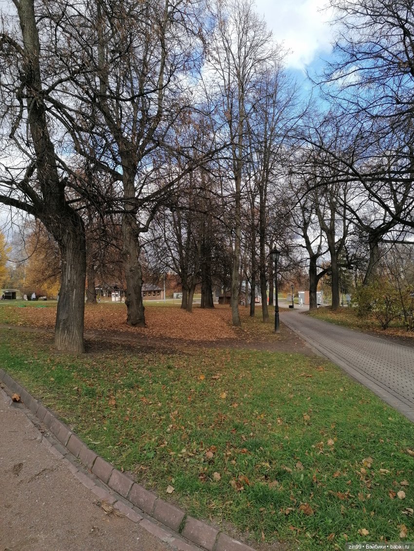 Октябрь в парке в Коломенском
