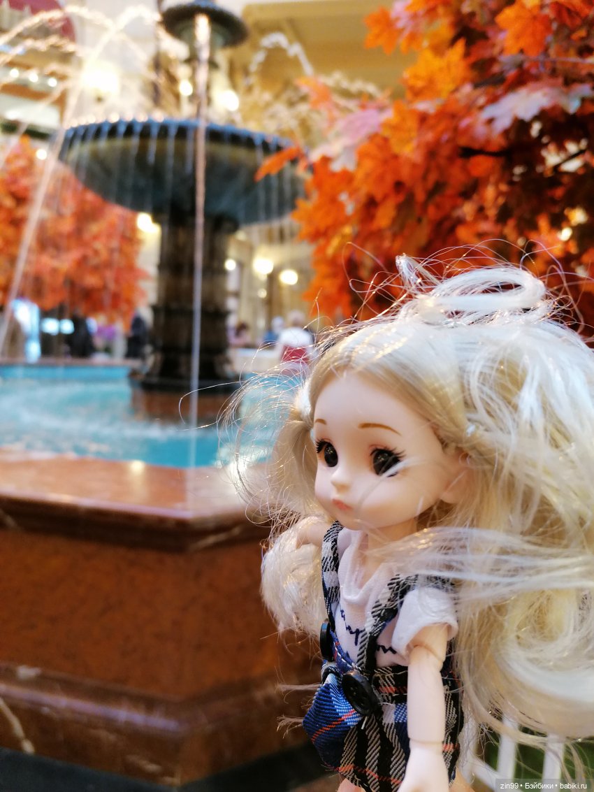 Фонтаны в октябре — Куклы Baboliy (Баболи