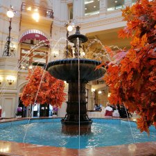 Фонтаны в октябре