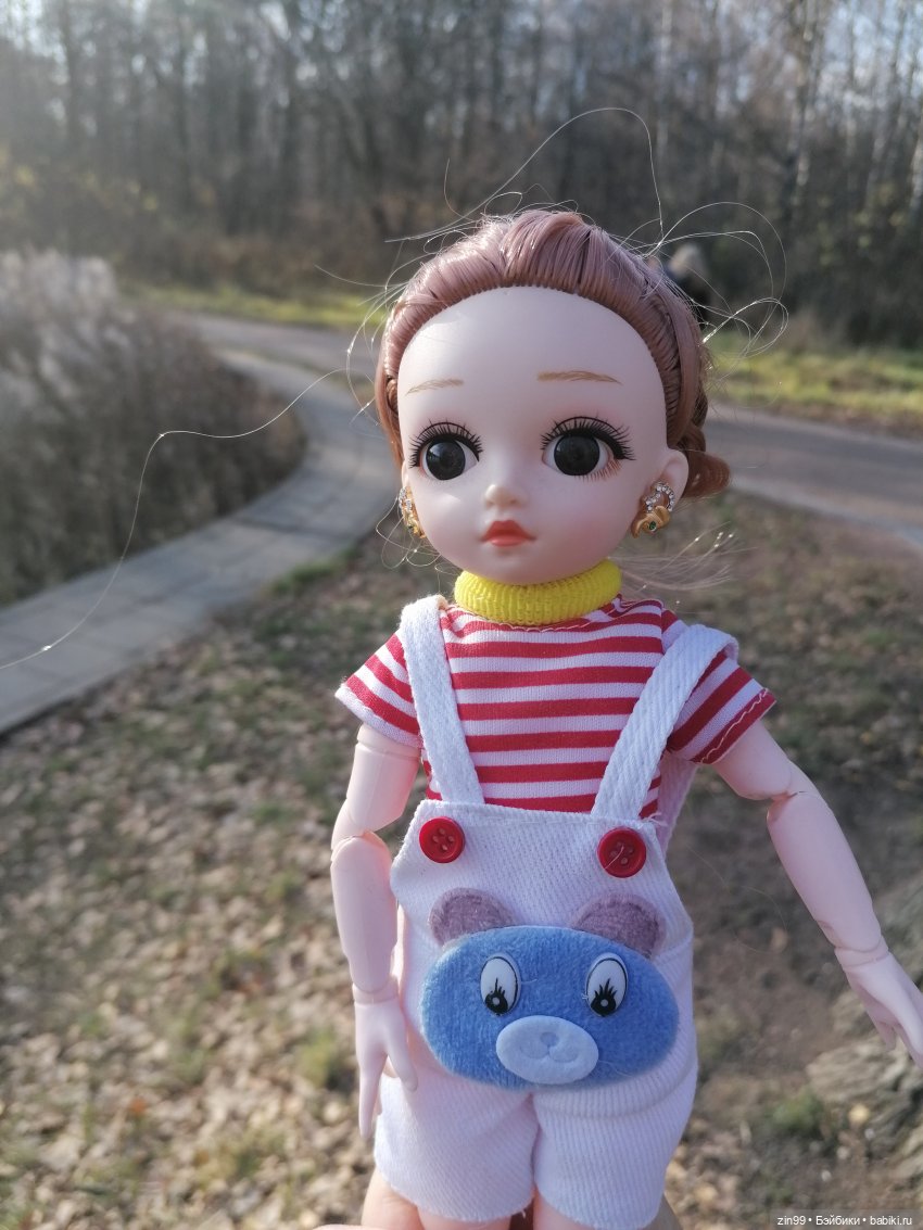 Куклы Баболи в парке и в магазинах