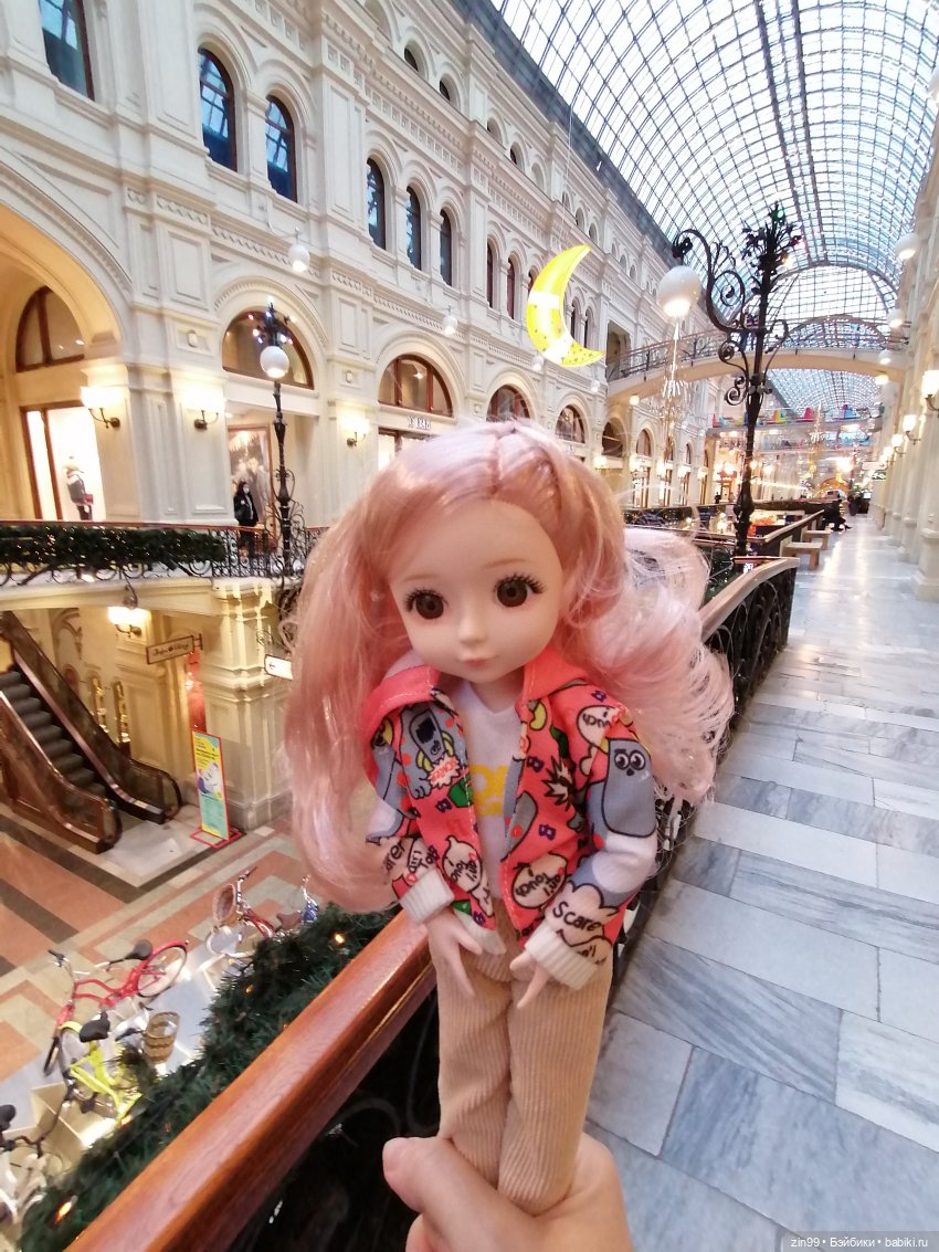 Куклы Баболи в парке и в магазинах