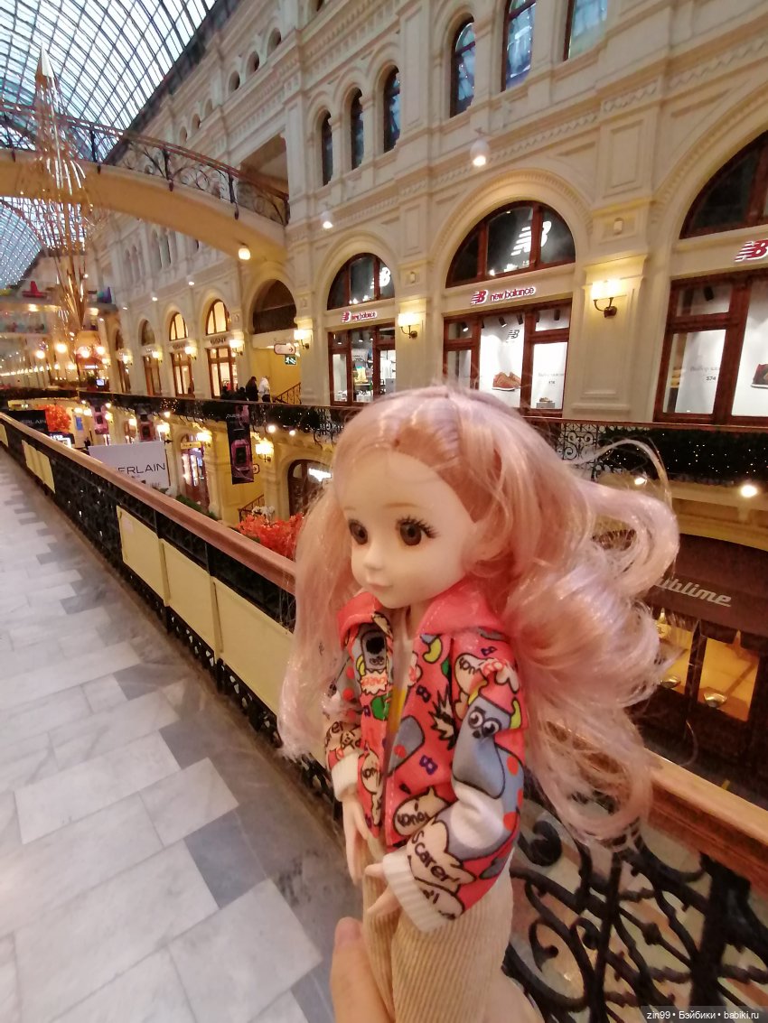 Куклы Баболи в парке и в магазинах