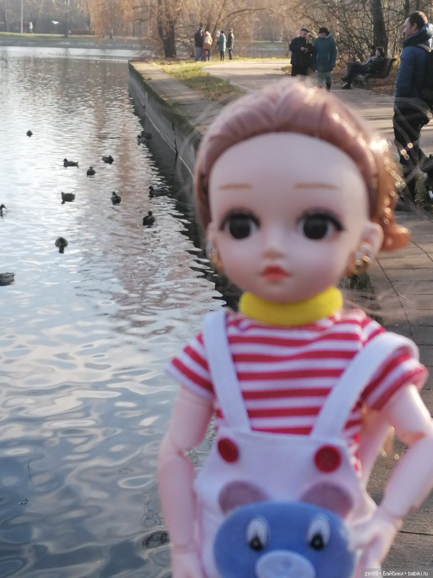 Куклы Баболи в парке и в магазинах