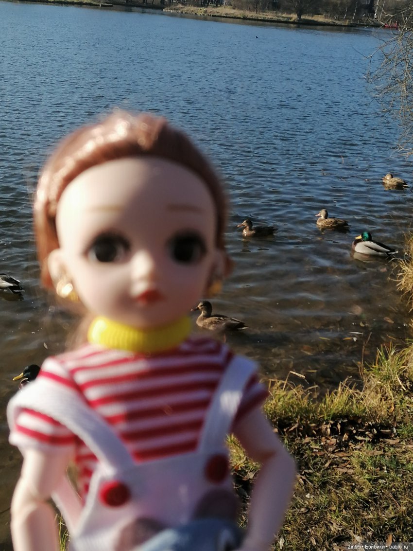 Куклы Баболи в парке и в магазинах