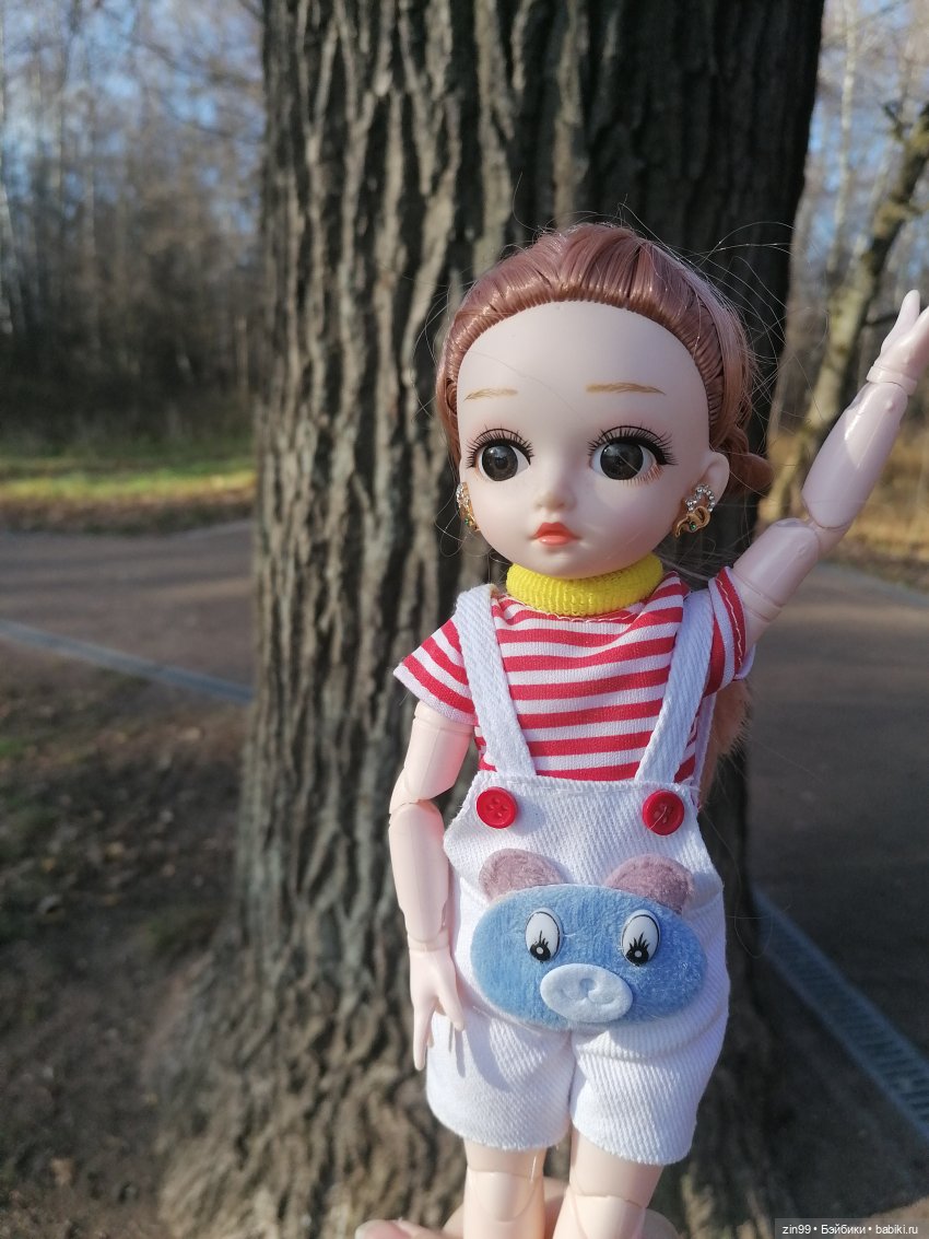 Куклы Баболи в парке и в магазинах