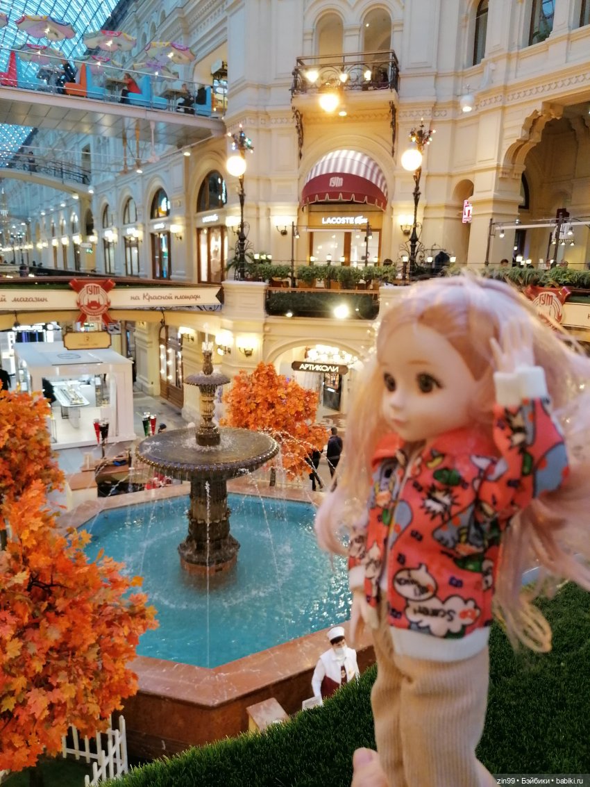 Куклы Баболи в парке и в магазинах