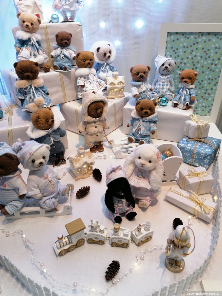 XII Московская международная выставка коллекционных мишек Teddy, с 3 по 5 декабря 2021 года На Тишинке в Москве