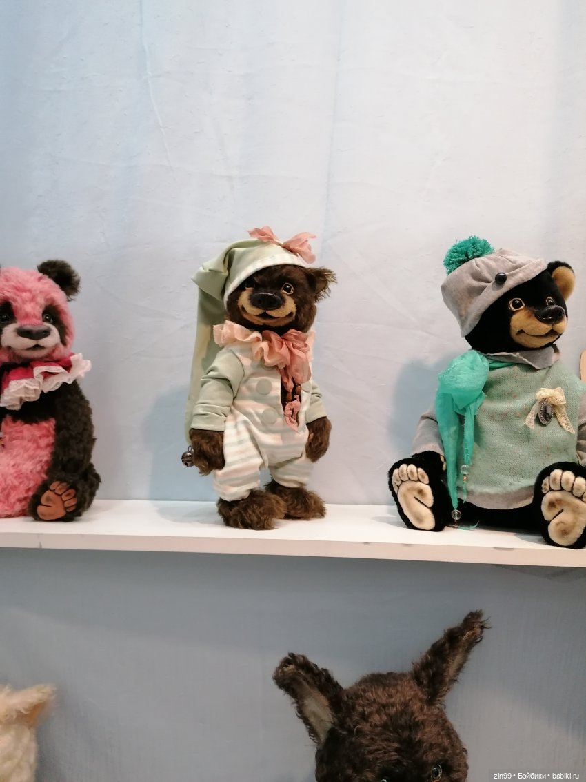 XII Московская международная выставка коллекционных мишек Teddy, с 3 по 5 декабря 2021 года На Тишинке в Москве (фото 10)