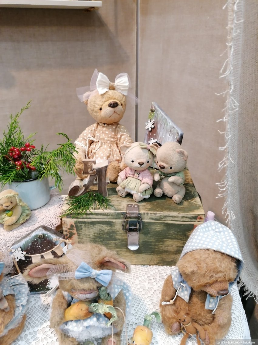 XII Московская международная выставка коллекционных мишек Teddy, с 3 по 5 декабря 2021 года На Тишинке в Москве
